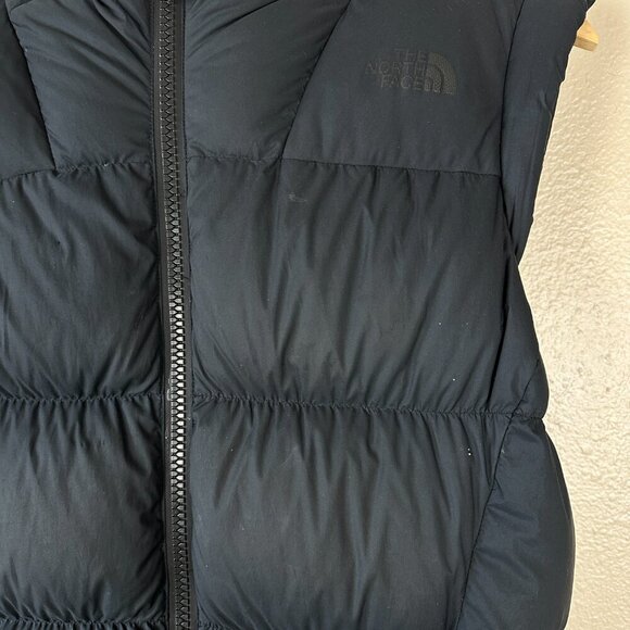 The North Face Womens Small Down Puffer Vest Barneys New York Insulated Black - Picture 5 of 9